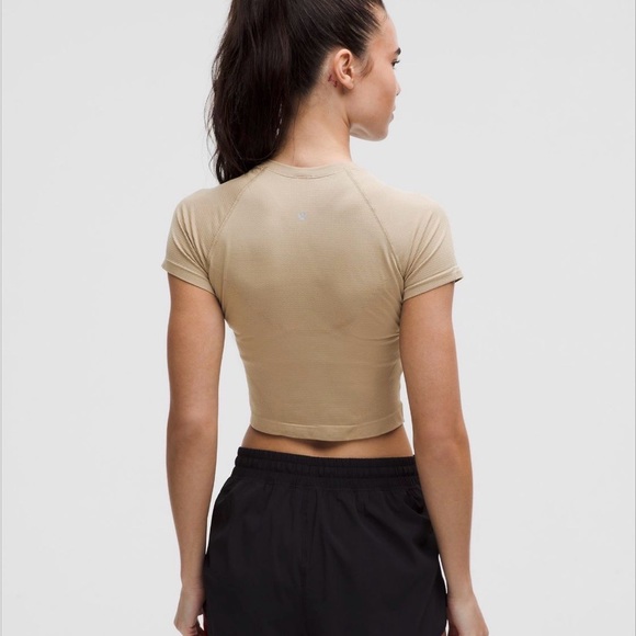 lululemon Sheer Oak Short Sleeve swiftly tech crop - Picture 2 of 11